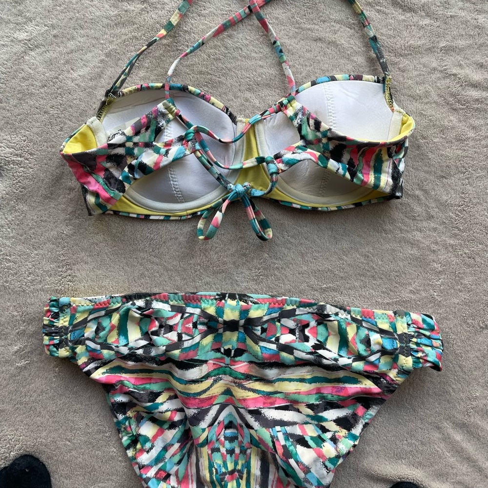 Becca Multi-Colored Bikini - image 2